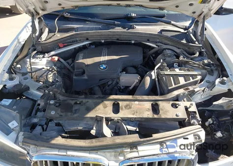 2017 BMW X3 Sdrive28I z USA, uszkodzony, nr VIN 5UXWZ7C34H0X41941